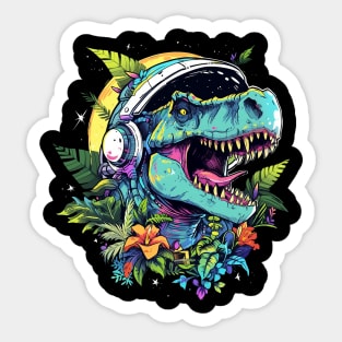 space dino Sticker